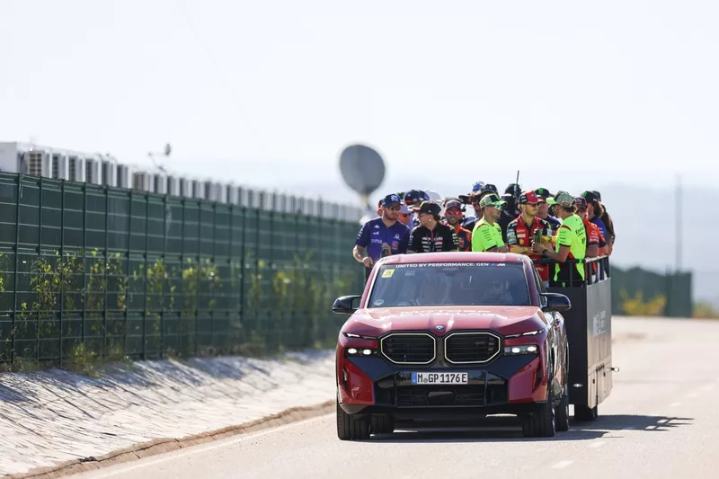 Défilé des coureurs