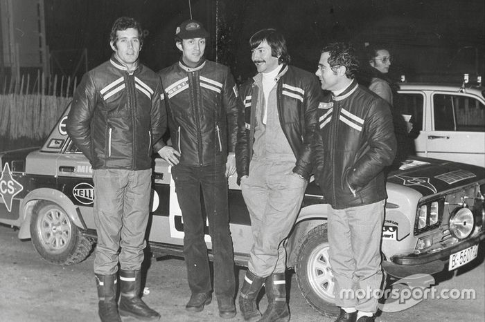 Antonio Zanini, Juan José Petisco, Daniel Ferrater y Salvador Cañellas