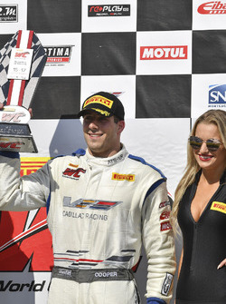 Podium: race winner Michael Cooper, Cadillac Racing
