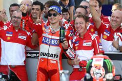 Second place Jorge Lorenzo, Ducati Team