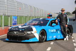 Eric van der Poele mit dem Ford Mustang für die Transam-Euroserie