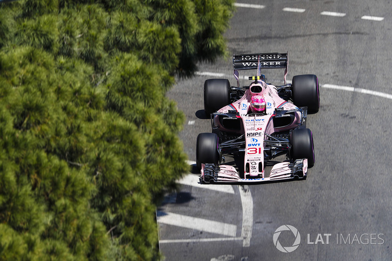 Esteban Ocon, Sahara Force India F1 VJM10