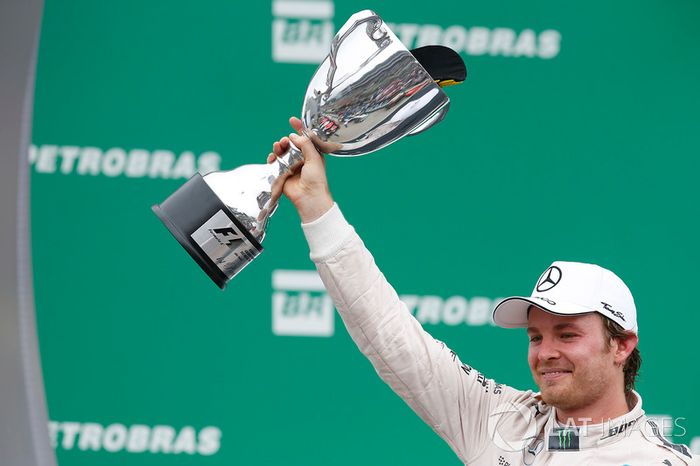 Ganador del GP de Brasil 2015: Nico Rosberg, Mercedes AMG F1