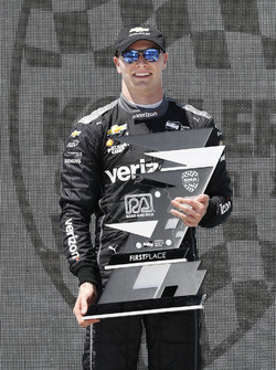Josef Newgarden, Team Penske Chevrolet, podium