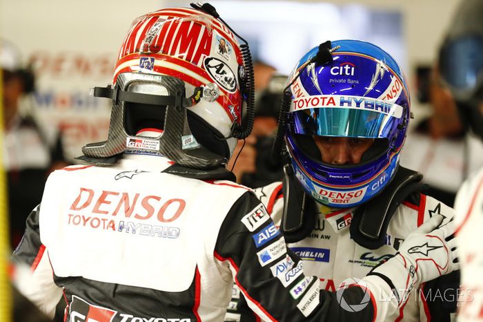 #8 Toyota Gazoo Racing Toyota TS050: Kazuki Nakajima, Fernando Alonso