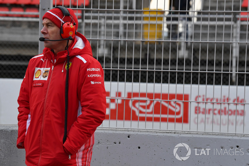 Jock Clear, Ferrari Şef Mühendisi