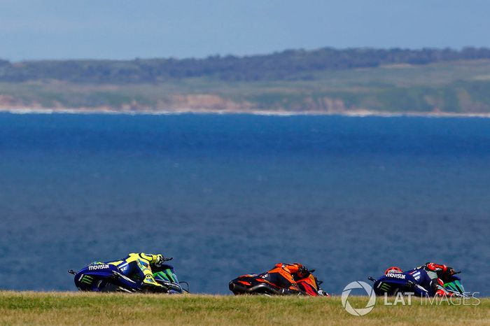 Maverick Viñales, Yamaha Factory Racing, Pol Espargaro, Red Bull KTM Factory Racing, Valentino Rossi, Yamaha Factory Racing