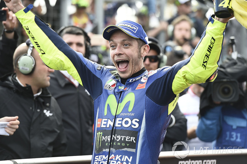 Valentino Rossi de retour sur le podium