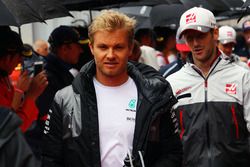Nico Rosberg, Mercedes AMG F1 en el desfile de pilotos
