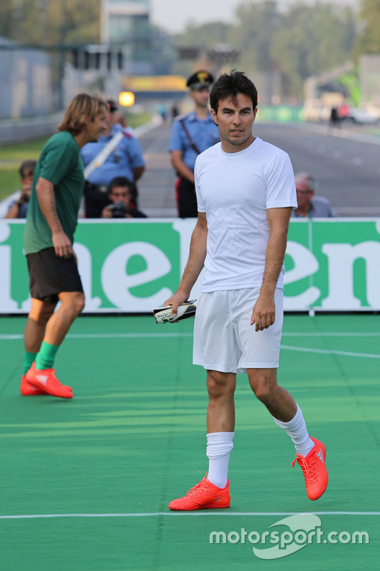 Heineken spornsorluğunda hayır işi için yapılan futbol maçı, Sergio Perez, Sahara Force India