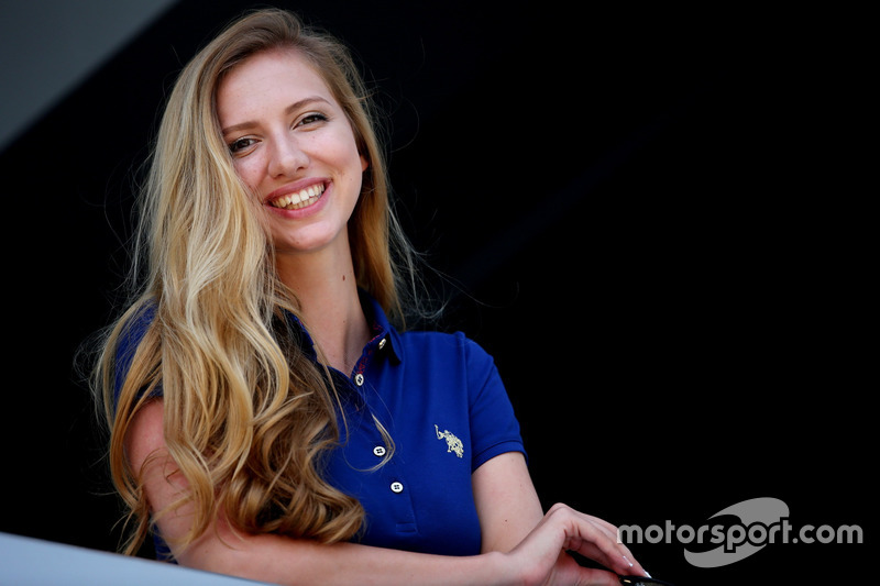 Girl in the paddock