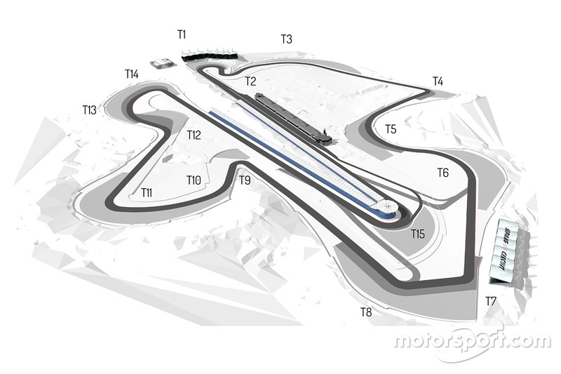 Les modifications du circuit de Sepang en 2016