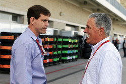 Tavo Hellmund, ancien promoteur du COTA avec Chase Carey, président Formula One Group