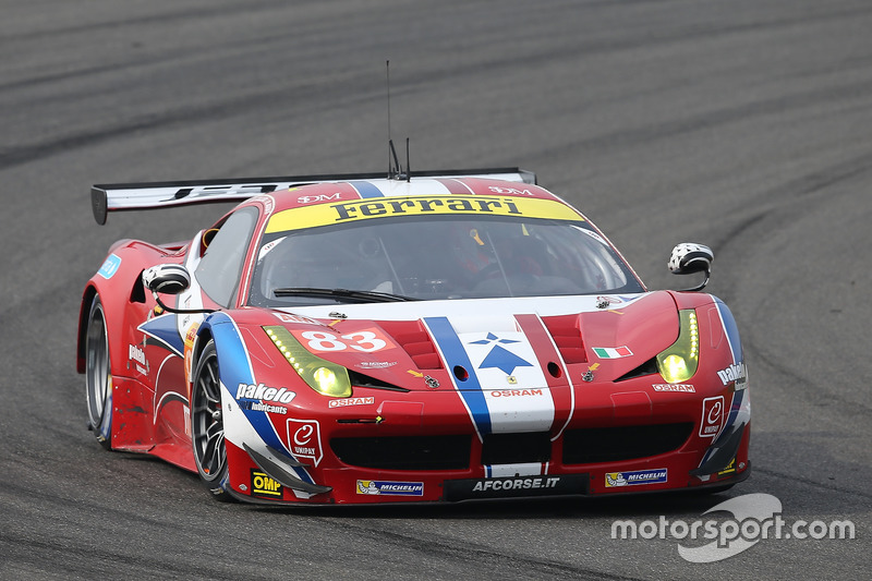 4. LMGTE-Am: #83 AF Corse, Ferrari 458 Italia