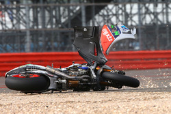 Alvaro Bautista, Aprilia Racing Team Gresini crash