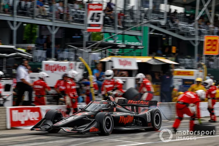 Jack Harvey, Rahal Letterman Lanigan Racing Honda, Pit Stop
