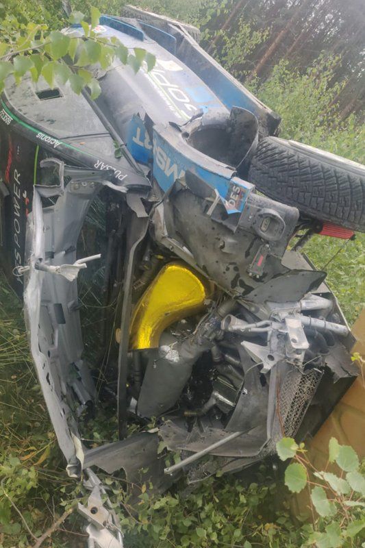 Accidente de Hayden Paddon, M-Sport