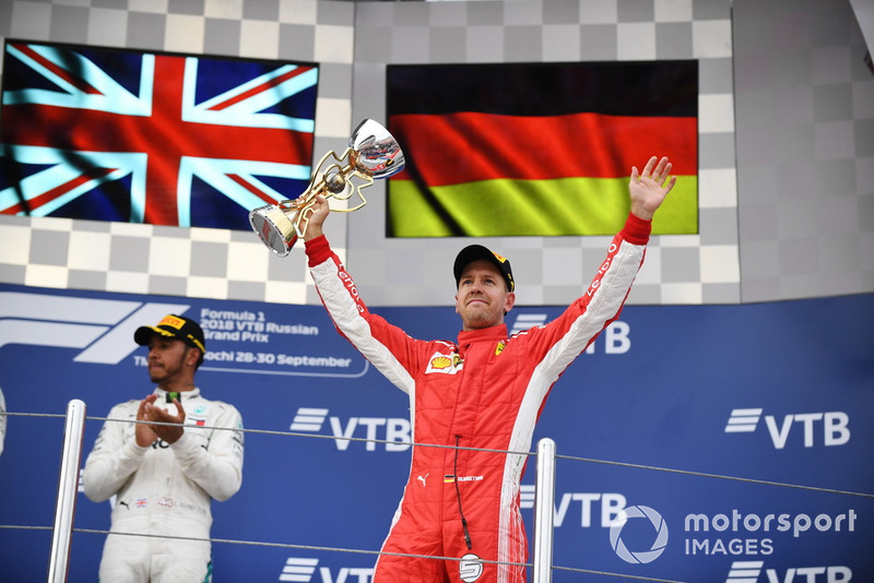 Podyum: 3. Sebastian Vettel, Ferrari