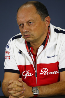 Frederic Vasseur, directeur, Alfa Romeo Sauber F1 Team, en conférence de presse