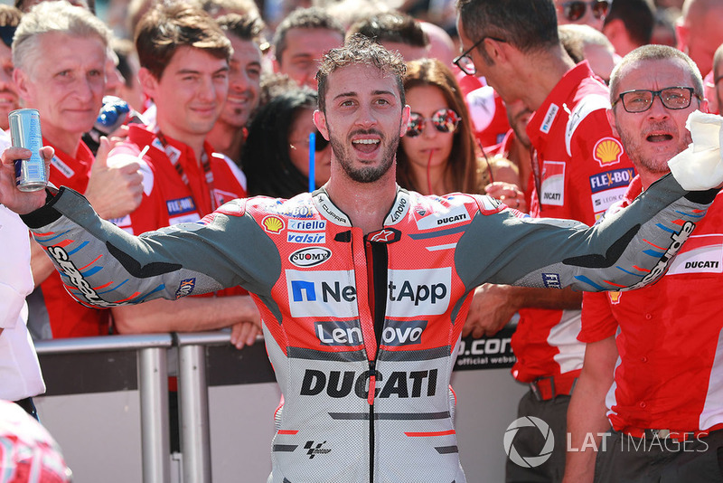Ganador, Andrea Dovizioso, Ducati Team