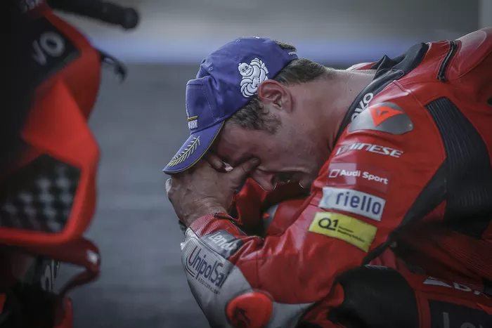 Ganador de la carrera Jack Miller, Ducati Team