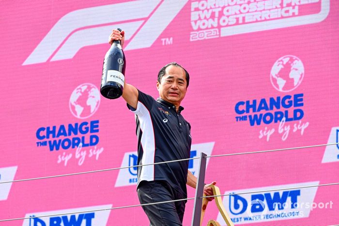 Podio: Toyoharu Tanabe, Director técnico F1 Honda