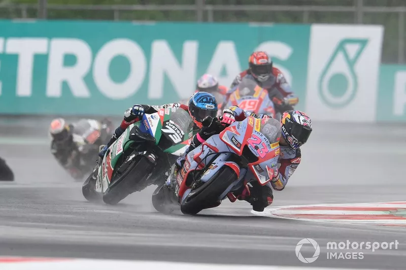 Enea Bastianini, Álex Márquez et Fabio Di Giannantonio