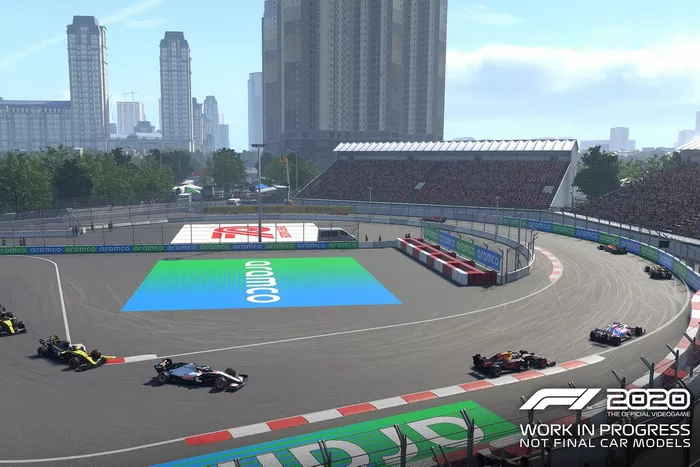 Circuit de Hanoï dans F1 2020