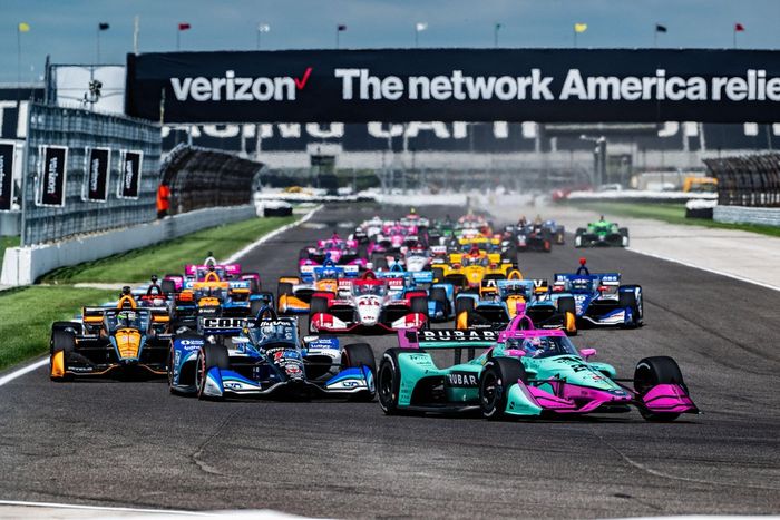 Salida de carrera, Devlin DeFrancesco, Andretti Steinbrenner Autosport Honda