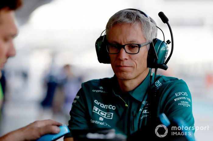 Mike Krack, jefe de Aston Martin F1