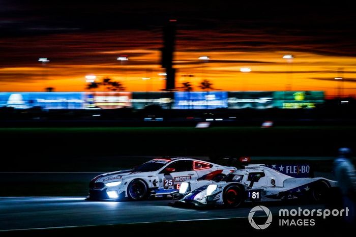 #25 BMW Team RLL BMW M8 GTE, GTLM: Connor De Phillippi, Philipp Eng, Bruno Spengler, Colton Herta, #81 DragonSpeed USA ORECA LMP2 07, LMP2: Ben Hanley, Henrik Hedman, Colin Braun, Harrison Newey