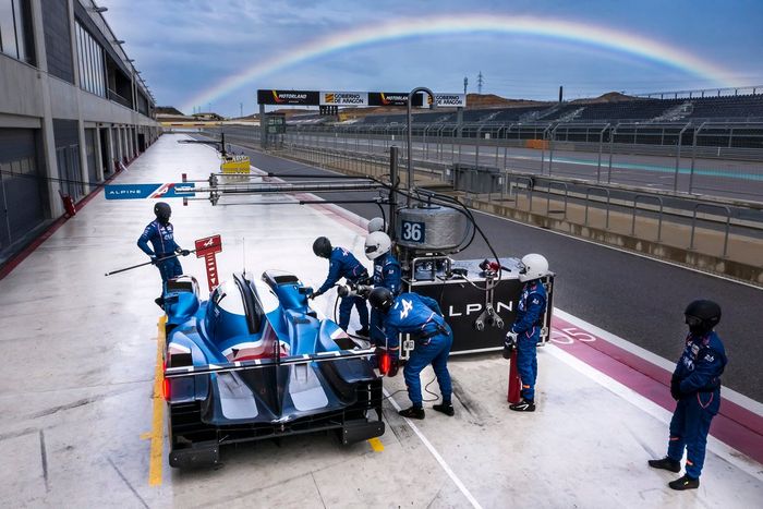 #36 Alpine A480 LMP1: André Negrão, Nicolas Lapierre, Matthieu Vaxiviere