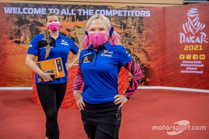 #391 X-Raid Yamaha Racing Rally Supported Team: Camelia Liparoti, Annett Fischer