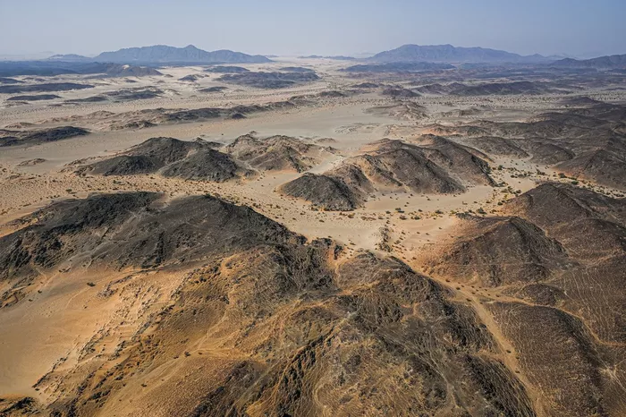 Paisajes de la etapa 4 del Dakar 2021