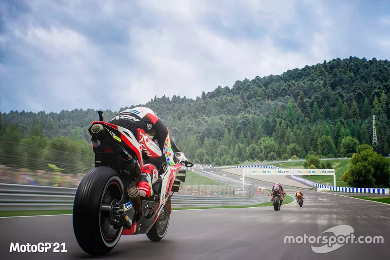 Captura de pantalla de MotoGP21