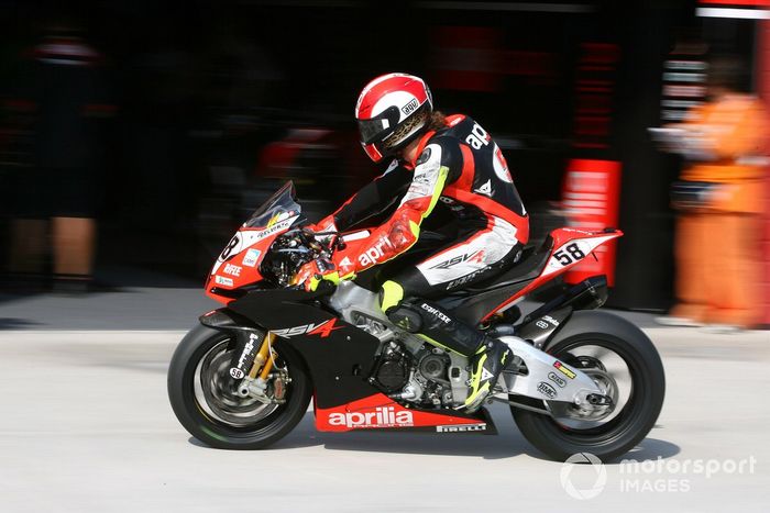 Marco Simoncelli, Aprilia