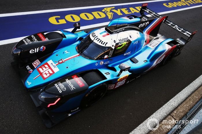 #36 Alpine Elf Matmut Alpine 480 Gibson: Andre Negrao, Nicolas Lapierre, Matthieu Vaxiviere
