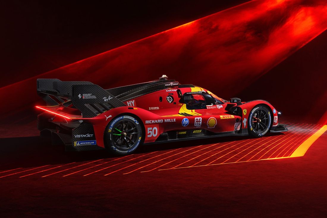 #50 AF Corse Ferrari 499P: Antonio Fuoco, Miguel Molina, Nicklas Nielsen