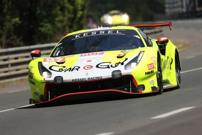 #57 Kessel Racing Ferrari 488 GTE EVO de Takeshi Kimura, Scott Huffaker, Daniel Serra