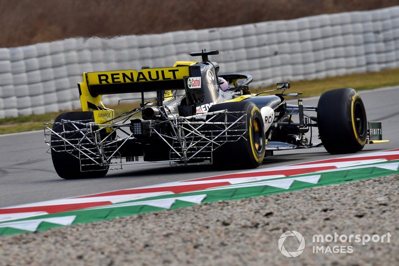 Renault F1 Team R.S. 19 with aero sensors