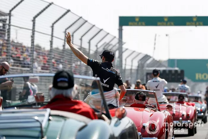 Robert Kubica, Williams Racing en el desfile