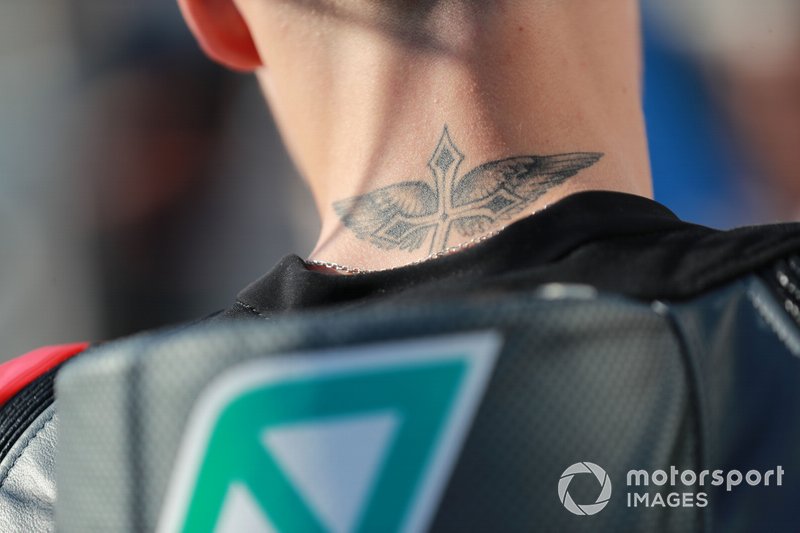 Fabio Quartararo, Petronas Yamaha SRT, tattoo