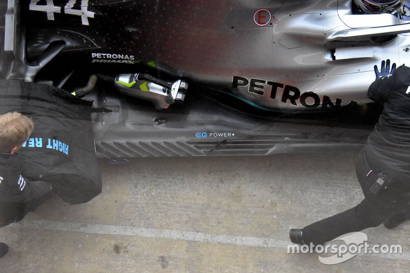 Mercedes AMG F1, dettaglio