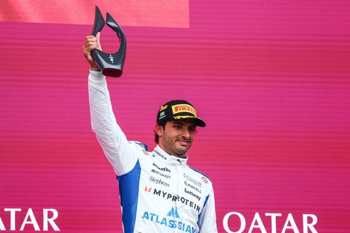136 - Carlos Sainz, 3º en el GP de Azerbaiyán 2025 con Williams