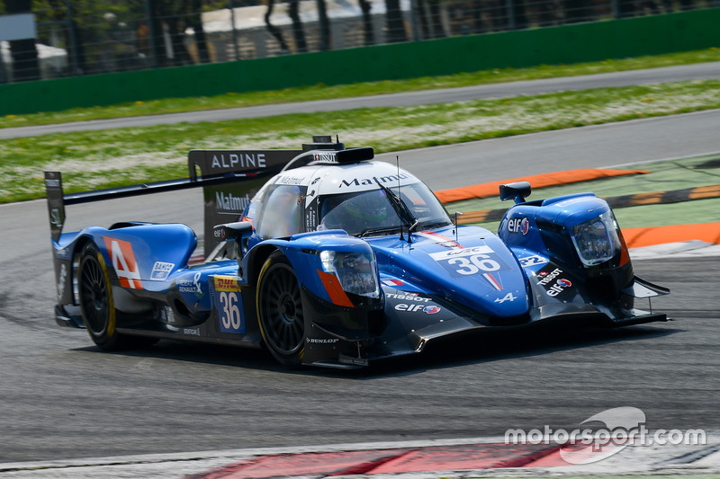 #36 Signatech, Alpine A470 Gibson: Gustavo Menezes, Romain Dumas, Matt Rao