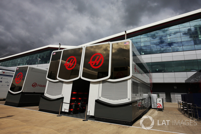 Haas F1 Team Trucks