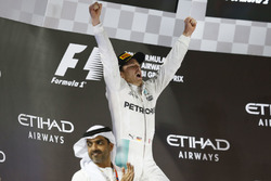 Подіум: Друге місце Ніко Росберг, Mercedes AMG F1