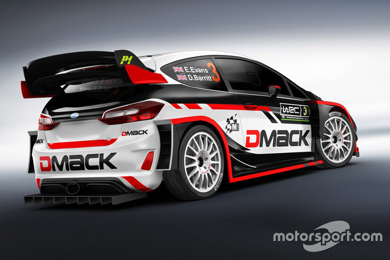 Elfyn Evans, Daniel Barritt, DMACK World Rally Team, Ford Fiesta WRC