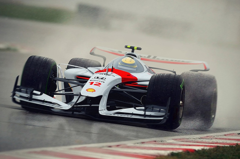 Designstudie voor McLaren