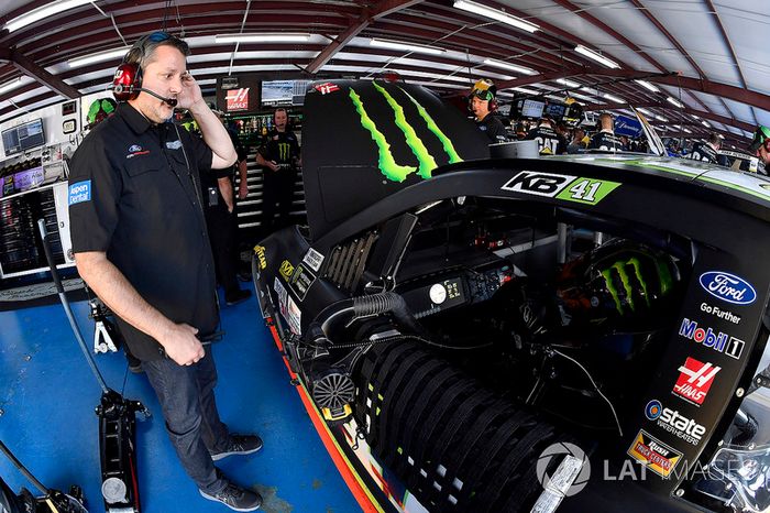 Tony Stewart and Kurt Busch, Stewart-Haas Racing Ford